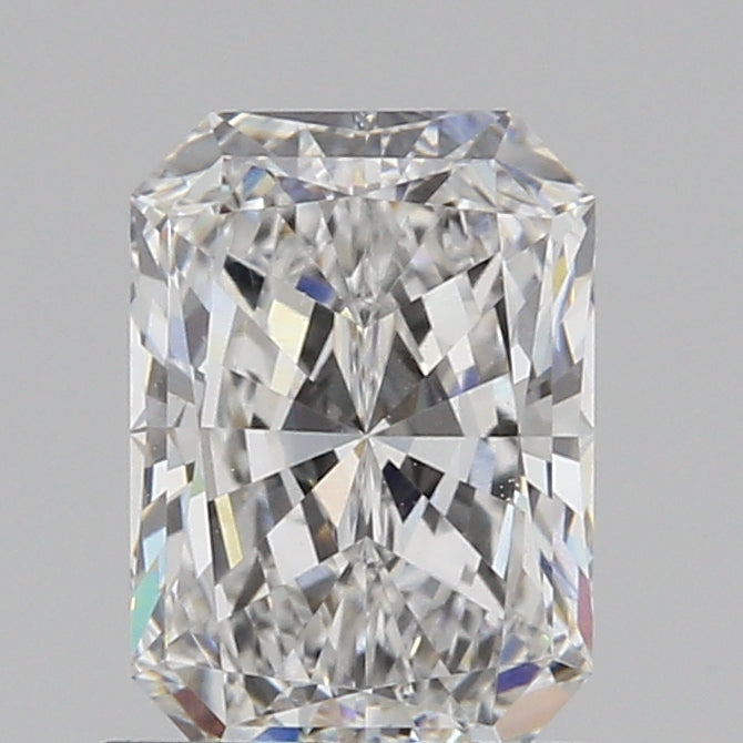 Loose 0.98 Carat E VS1 GCAL Certified Lab Grown Radiant Diamonds