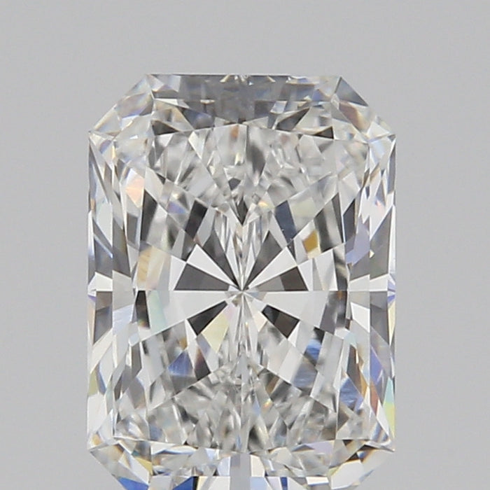 Loose 1.48 Carat E VS1 GCAL Certified Lab Grown Radiant Diamonds