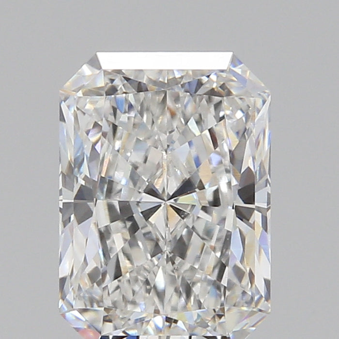 Loose 1.5 Carat E VS1 GCAL Certified Lab Grown Radiant Diamonds