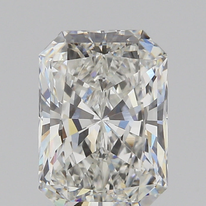 Loose 1.51 Carat H VVS2 GCAL Certified Lab Grown Radiant Diamonds