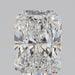Loose 1.57 Carat E VS2 GCAL Certified Lab Grown Radiant Diamonds