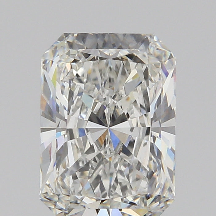 Loose 1.58 Carat F VS1 GCAL Certified Lab Grown Radiant Diamonds