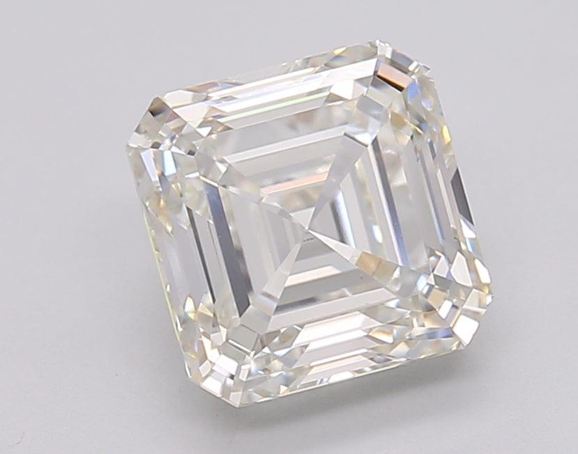 3.08Ct H VVS2 IGI Certified Asscher Lab Grown Diamond - New World Diamonds - Diamonds