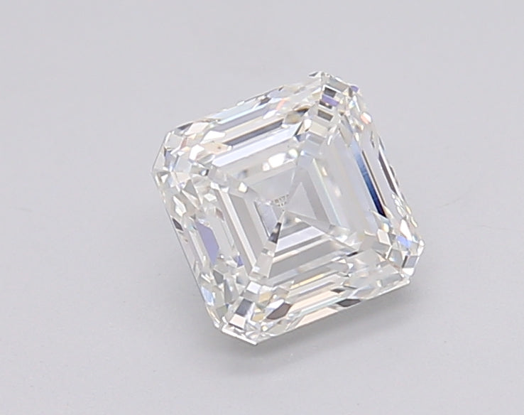 Loose 1.08 Carat E VS1 IGI Certified Lab Grown Asscher Diamonds