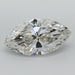 Loose 3.04 Carat G VS2 IGI Certified Lab Grown Marquise Diamonds
