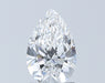Loose 1.45 Carat E VS1 IGI Certified Lab Grown Pear Diamonds