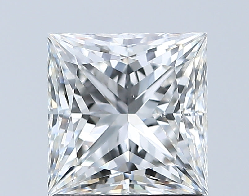 Loose 1.5 Carat F VS2 IGI Certified Lab Grown Princess Diamonds