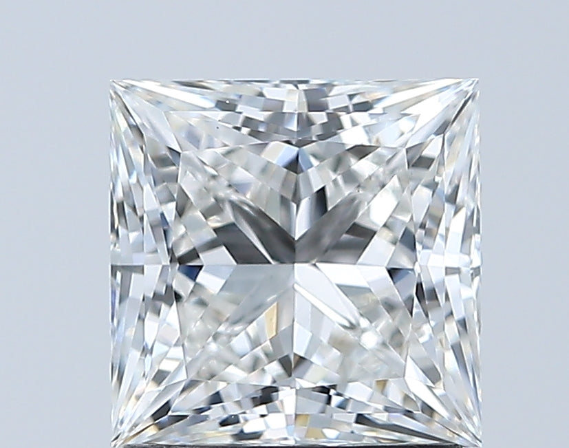 Loose 1.54 Carat E VS1 IGI Certified Lab Grown Princess Diamonds