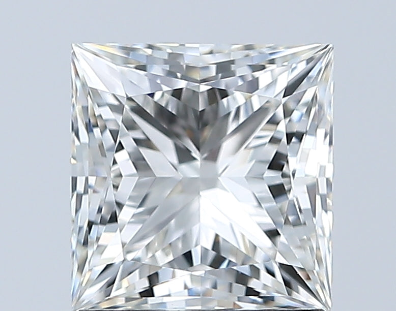 Loose 1.51 Carat G VVS2 IGI Certified Lab Grown Princess Diamonds