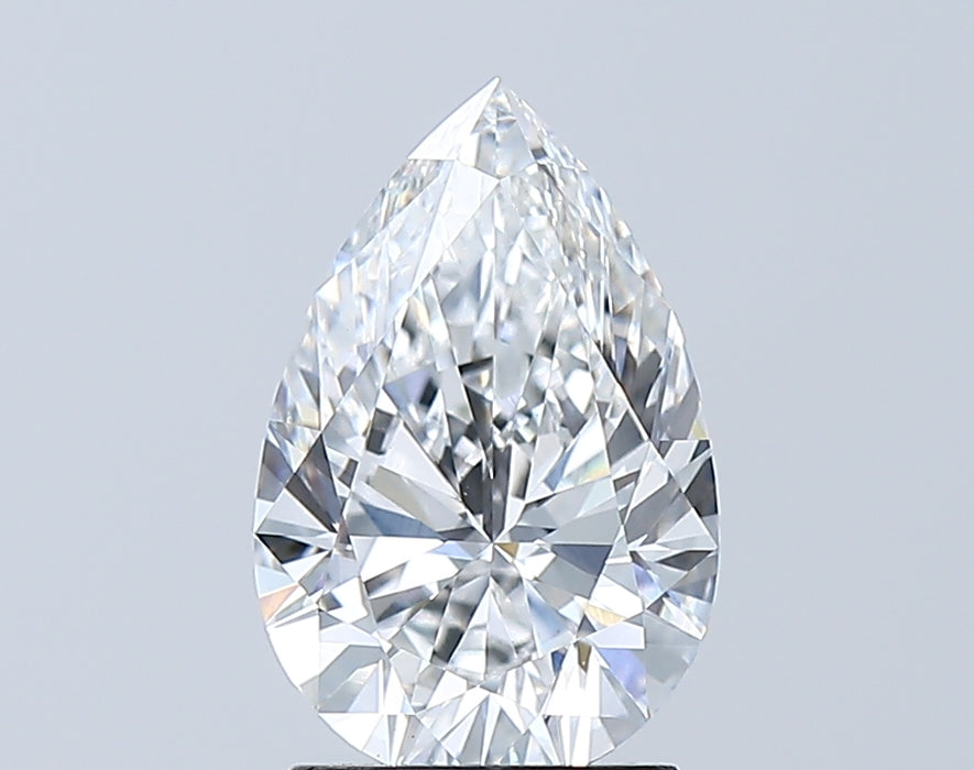 Loose 2.01 Carat E VS1 IGI Certified Lab Grown Pear Diamonds