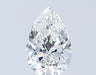 Loose 1.02 Carat E VS2 IGI Certified Lab Grown Pear Diamonds