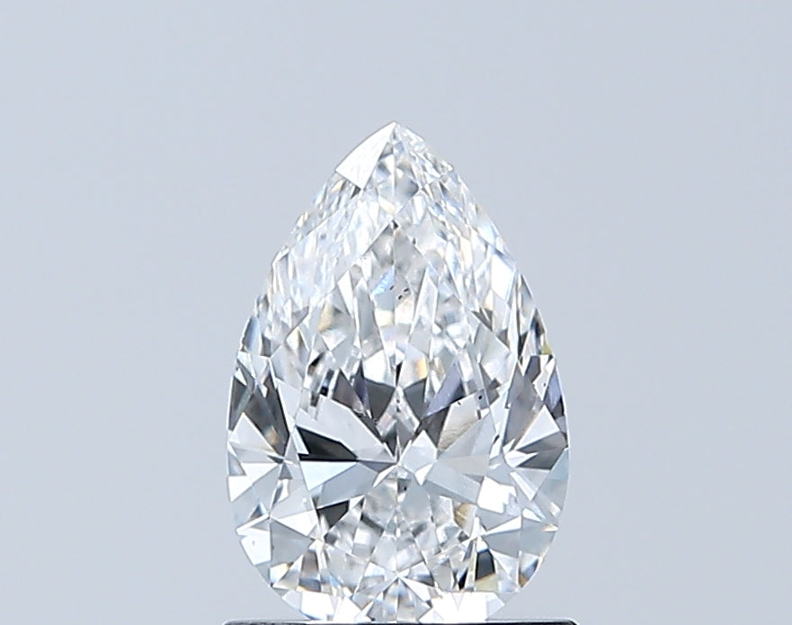 Loose 1.02 Carat D VS2 IGI Certified Lab Grown Pear Diamonds