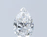 Loose 1.02 Carat D VS2 IGI Certified Lab Grown Pear Diamonds