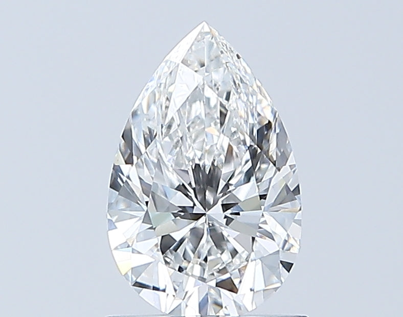 Loose 1.06 Carat E VS1 IGI Certified Lab Grown Pear Diamonds