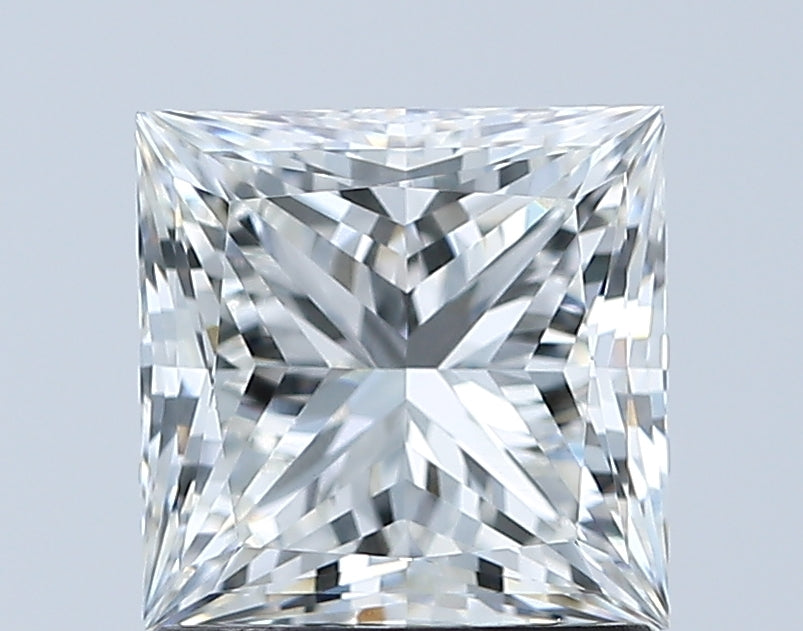 Loose 1.5 Carat F VVS2 IGI Certified Lab Grown Princess Diamonds