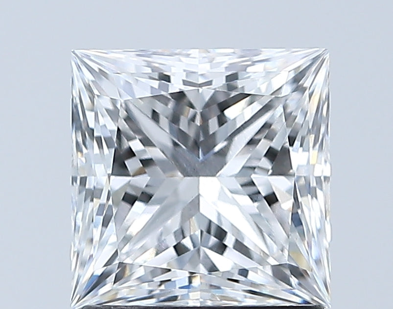 Loose 1.5 Carat D VVS2 IGI Certified Lab Grown Princess Diamonds