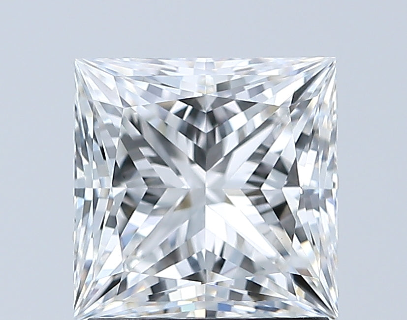 Loose 1.56 Carat E VVS2 IGI Certified Lab Grown Princess Diamonds