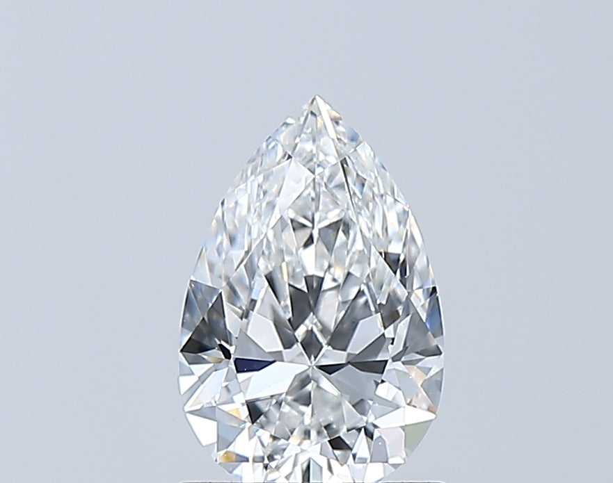 Loose 1.05 Carat D VVS2 IGI Certified Lab Grown Pear Diamonds
