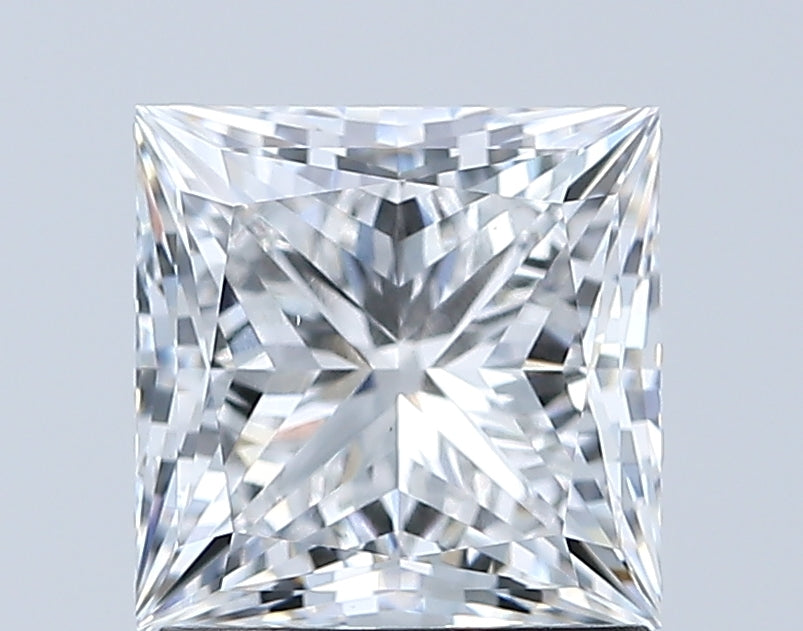 Loose 1.53 Carat D VS1 IGI Certified Lab Grown Princess Diamonds