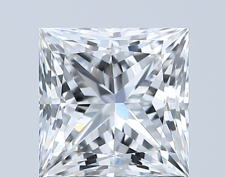 Loose 1.54 Carat E VVS2 IGI Certified Lab Grown Princess Diamonds