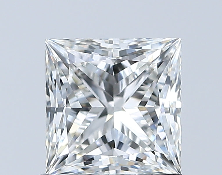 Loose 1.06 Carat F VVS1 IGI Certified Lab Grown Princess Diamonds
