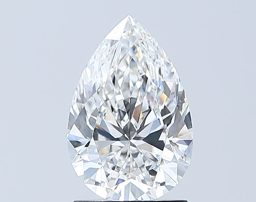 Loose 1.51 Carat D VVS2 IGI Certified Lab Grown Pear Diamonds