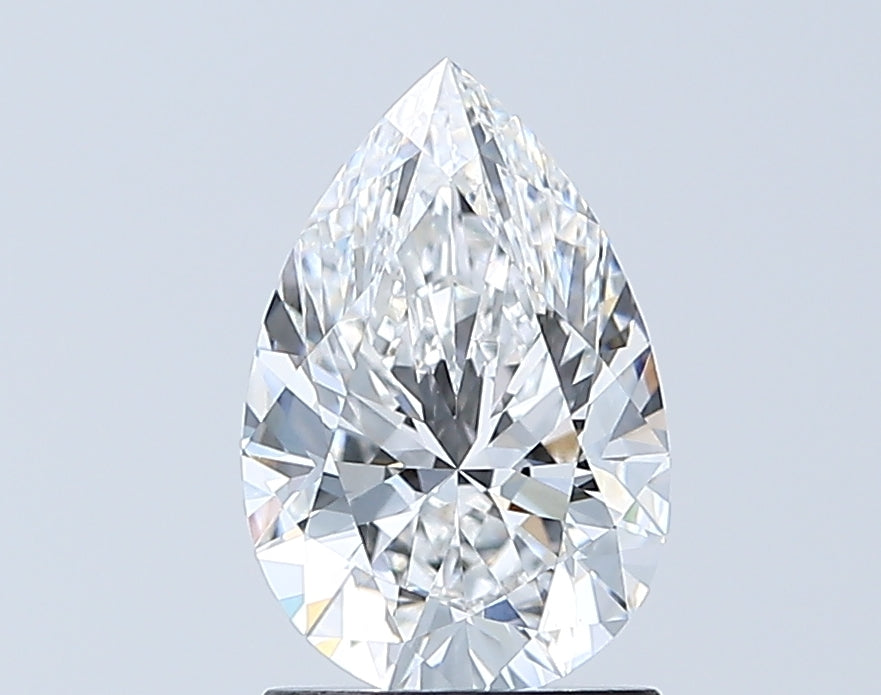 Loose 1.51 Carat E VVS2 IGI Certified Lab Grown Pear Diamonds