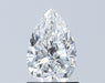 Loose 1 Carat E VVS2 IGI Certified Lab Grown Pear Diamonds