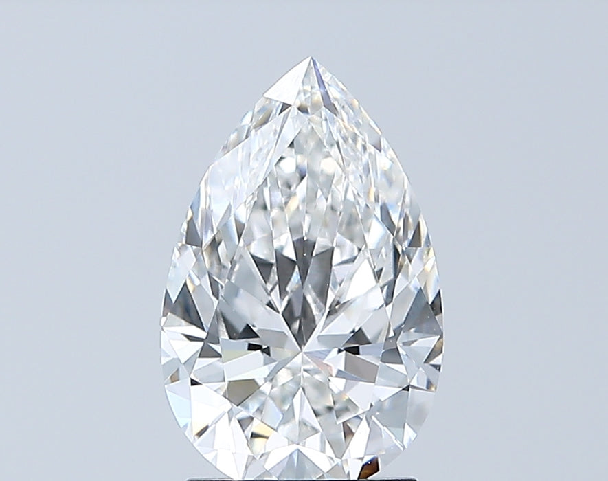 Loose 2 Carat F VVS2 IGI Certified Lab Grown Pear Diamonds
