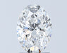 Loose 1.57 Carat D VS1 IGI Certified Lab Grown Oval Diamonds