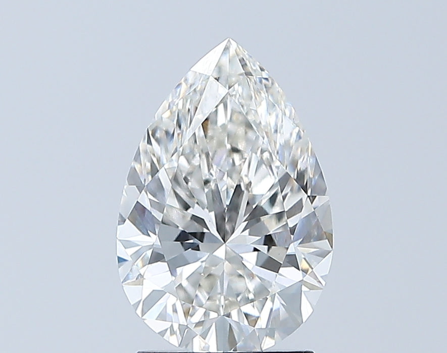Loose 2.01 Carat F VS1 IGI Certified Lab Grown Pear Diamonds