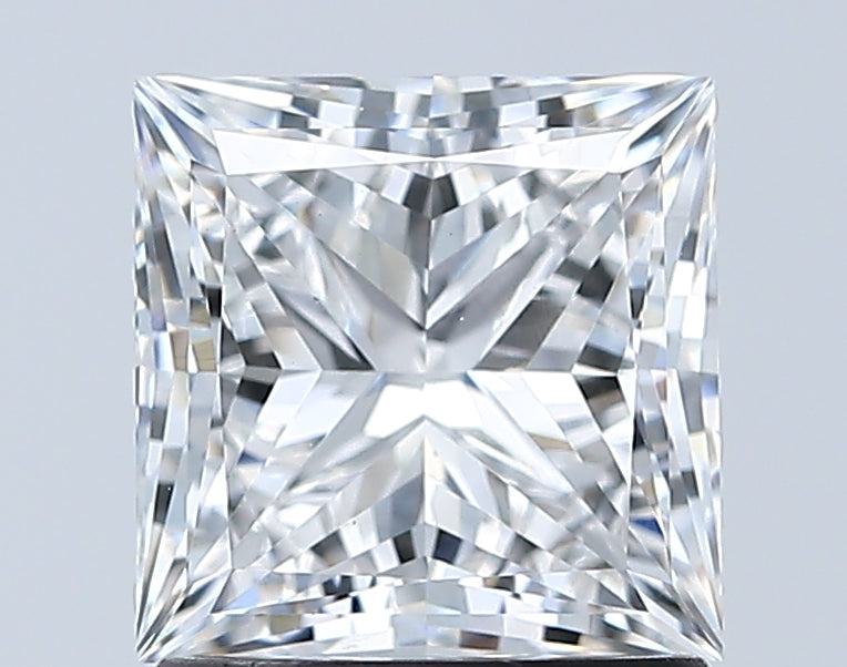 Loose 1.55 Carat D VS1 IGI Certified Lab Grown Princess Diamonds