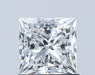 Loose 1.02 Carat E VVS2 IGI Certified Lab Grown Princess Diamonds