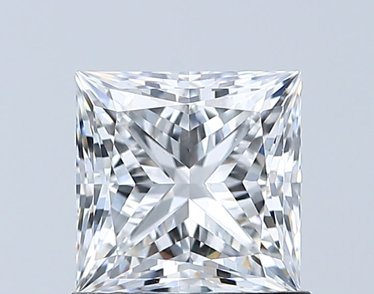 Loose 1.05 Carat D VS1 IGI Certified Lab Grown Princess Diamonds