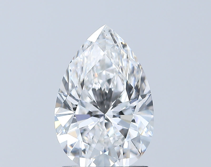 Loose 1.57 Carat E VS2 IGI Certified Lab Grown Pear Diamonds
