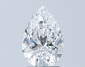 Loose 2.04 Carat D VS1 IGI Certified Lab Grown Pear Diamonds