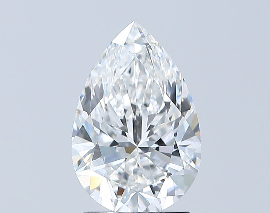 Loose 2.01 Carat D VS1 IGI Certified Lab Grown Pear Diamonds