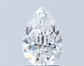 Loose 2.01 Carat D VS1 IGI Certified Lab Grown Pear Diamonds