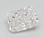 Loose 4.19 Carat G VVS2 IGI Certified Lab Grown Radiant Diamonds