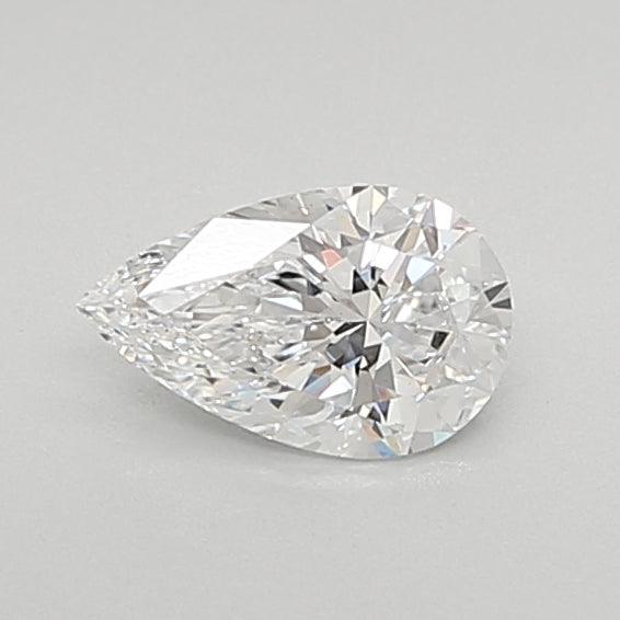 0.63Ct D VS1 IGI Certified Pear Lab Grown Diamond - New World Diamonds - Diamonds