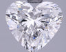 Loose 1.68 Carat D VS1 IGI Certified Lab Grown Heart Diamonds