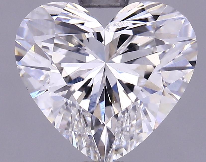 1.53Ct F VS1 IGI Certified Heart Lab Grown Diamond - New World Diamonds - Diamonds