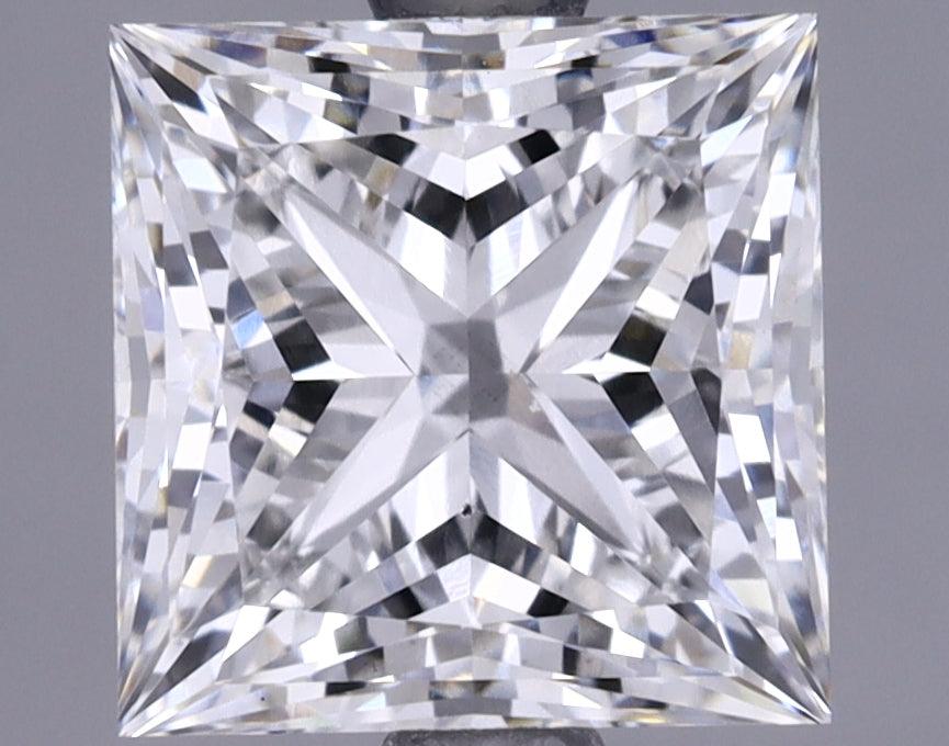 2.13Ct E VS2 IGI Certified Princess Lab Grown Diamond - New World Diamonds - Diamonds