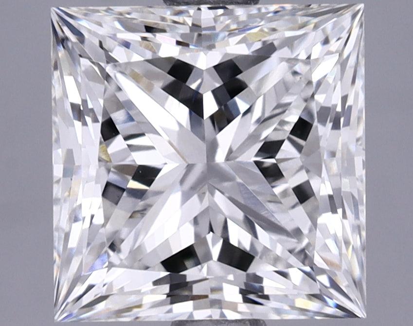 2.07Ct E VS1 IGI Certified Princess Lab Grown Diamond - New World Diamonds - Diamonds