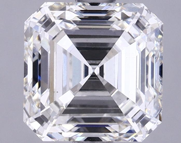 2.35Ct F VS1 IGI Certified Asscher Lab Grown Diamond - New World Diamonds - Diamonds