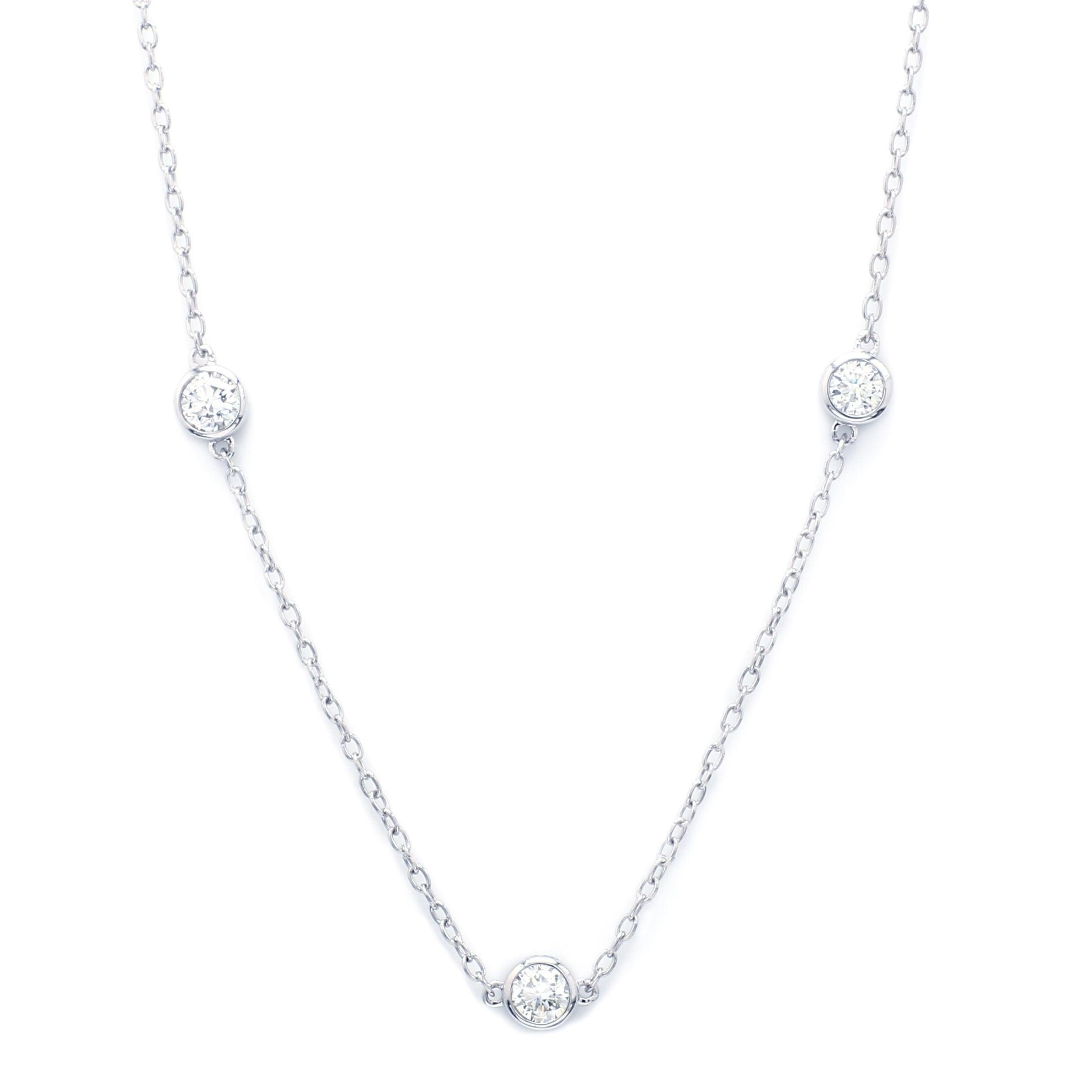 Elaine Necklace - 2 1/2 Ct. T.W. - Necklace - gemstone - jewelry