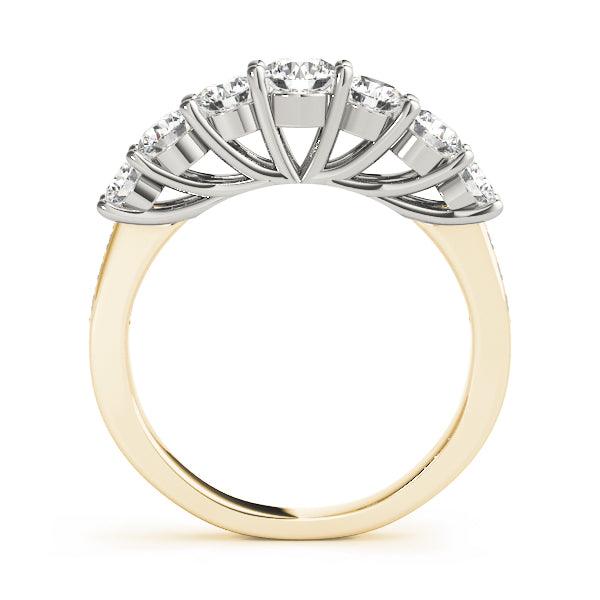 Eliza 7 Stone Ring 1.0Ctw - New World Diamonds - Ring