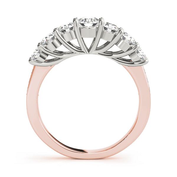 Eliza 7 Stone Ring 1.0Ctw - New World Diamonds - Ring