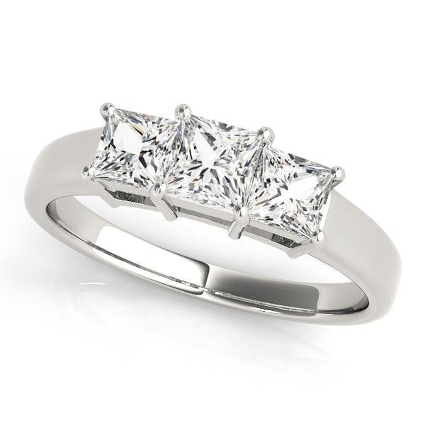 Eloise 3 Stone Setting - Settings - gemstone - jewelry