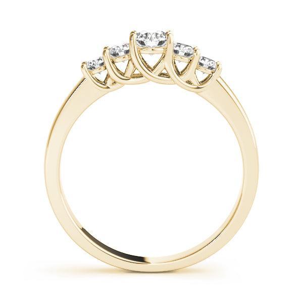 Familia 5 Stone Band 1.0Ctw - Ring - gemstone - jewelry